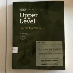 Kaplan Bar Review - Upper Level Course Materials.